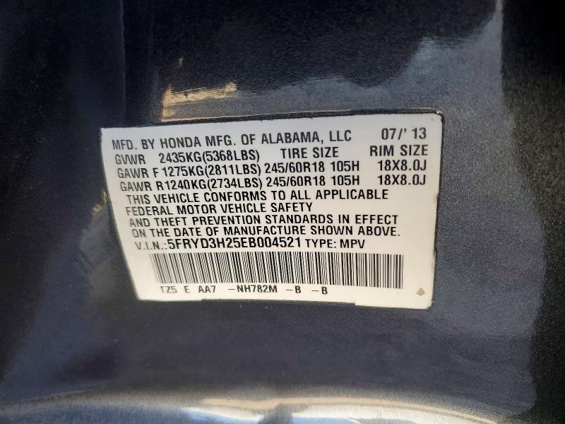 Продаж на аукціоні авто 2014 Acura Mdx, vin: 5FRYD3H25EB004521, номер лоту: 76774545