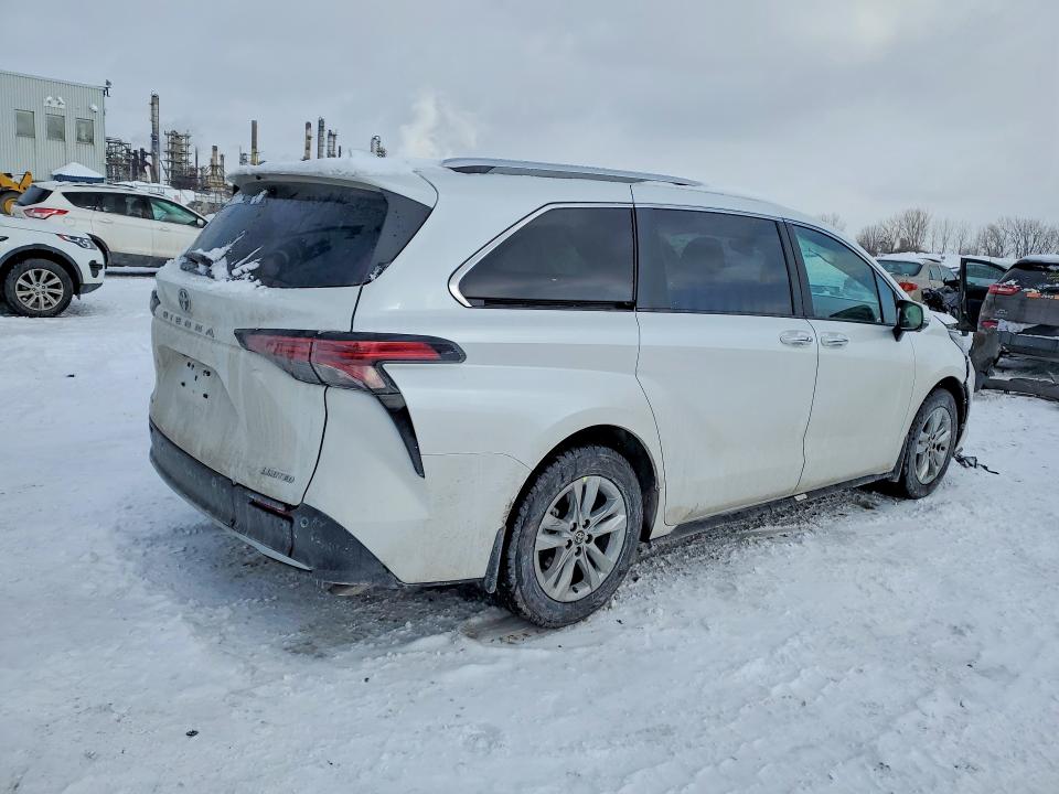 76647745 :رقم المزاد ، 5TDGSKFC8SS224641 vin ، 2025 Toyota Sienna مزاد بيع