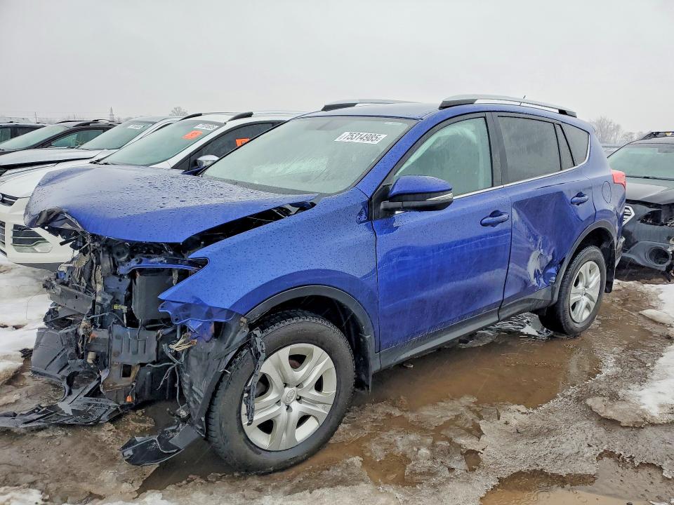 2014 Toyota Truck/van Rav4 Le 4dr Awd მანქანა იყიდება აუქციონზე, vin: 2T3BFREV9EW208199, აუქციონის ნომერი: 75314985