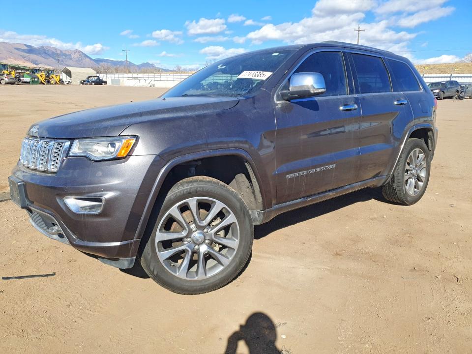 2018 Jeep Grand Cherokee მანქანა იყიდება აუქციონზე, vin: 1C4RJFCG8JC420833, აუქციონის ნომერი: 77416385