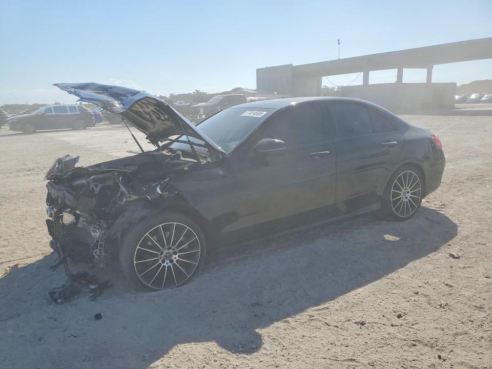 77414685 :رقم المزاد ، W1KWF8DB0MR650098 vin ، 2021 Mercedes-benz C مزاد بيع