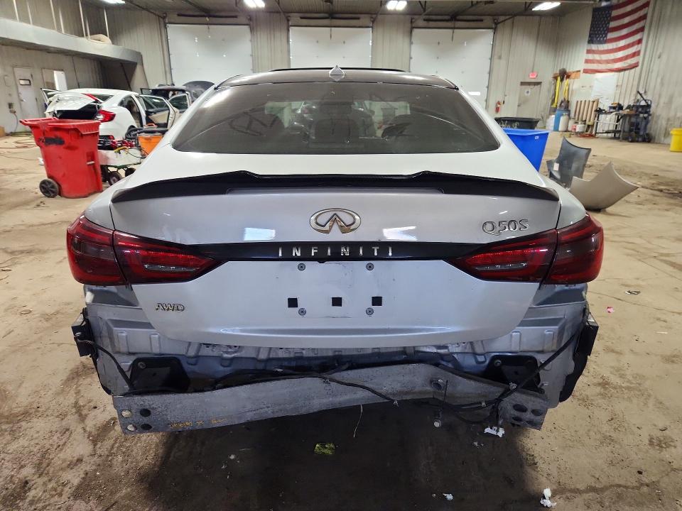 Aukcja sprzedaży 2019 Infiniti Q50, vin: JN1EV7AR8KM550591, numer aukcji: 77606845