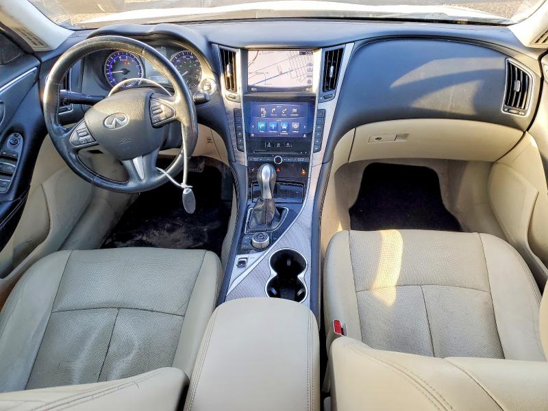 76895975 :رقم المزاد ، JN1AV7AR0FM850713 vin ، 2015 Infiniti Q50 Hybrid مزاد بيع