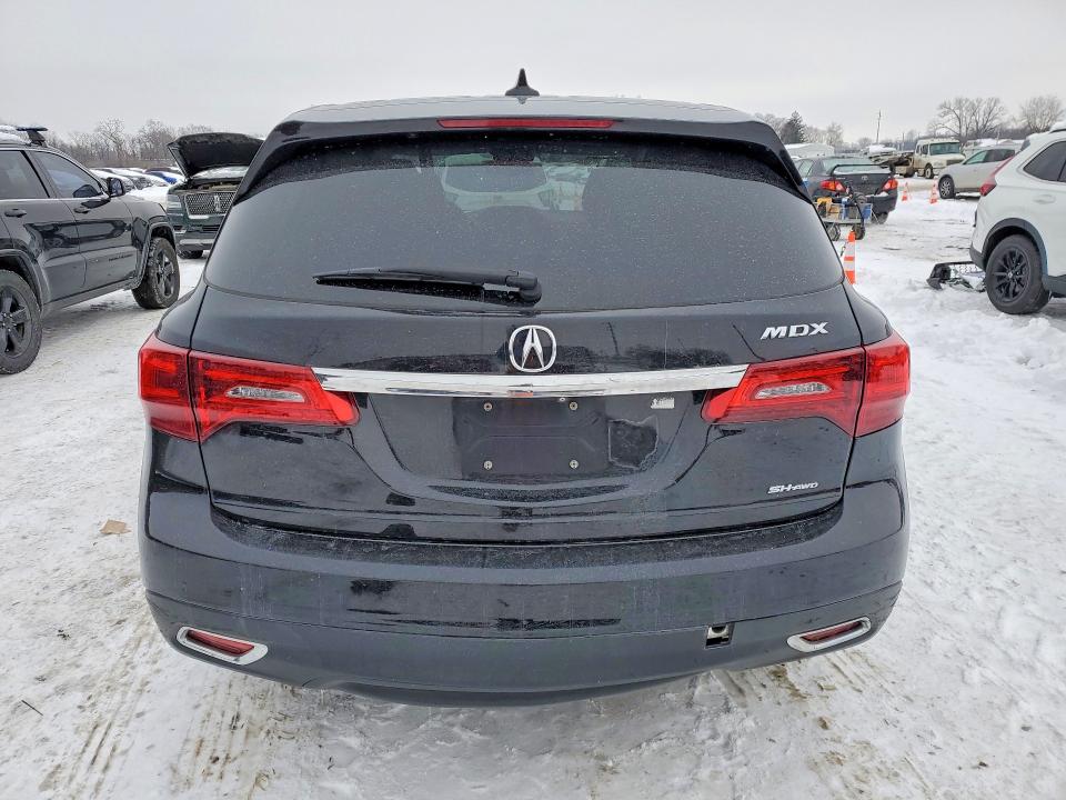 2014 Acura Mdx მანქანა იყიდება აუქციონზე, vin: 5FRYD4H4XEB024934, აუქციონის ნომერი: 75849455