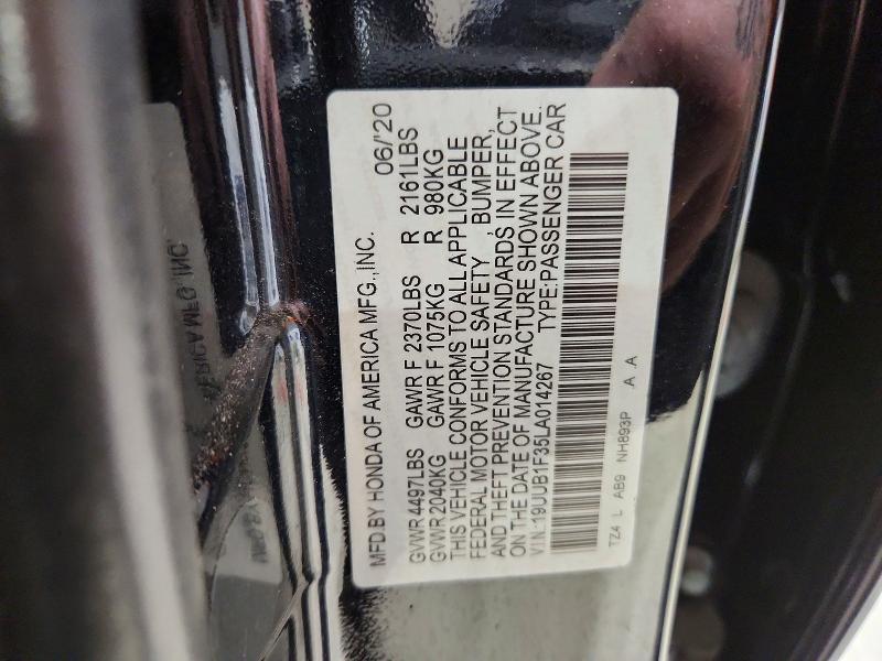Продажа на аукционе авто 2020 Acura Tlx, vin: 19UUB1F35LA014267, номер лота: 73930355