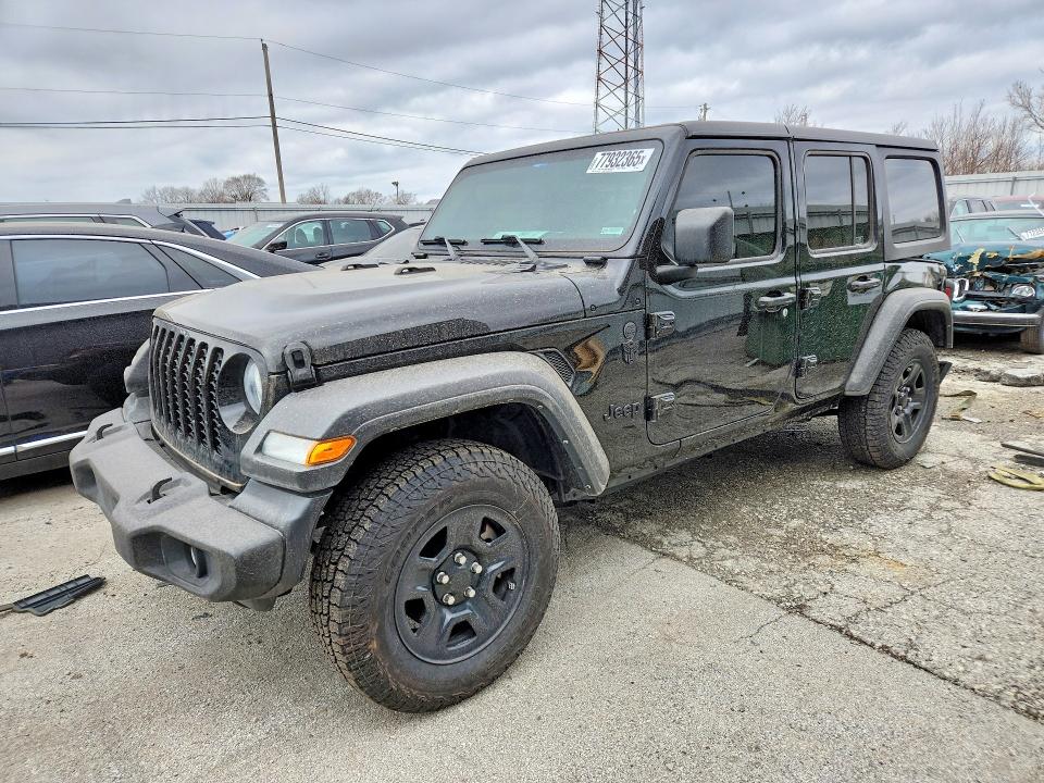 2024 Jeep Wrangler მანქანა იყიდება აუქციონზე, vin: 1C4PJXDN3RW136854, აუქციონის ნომერი: 77932365