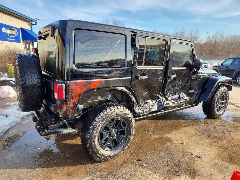 76442805 :رقم المزاد ، 1C4BJWEG5GL193320 vin ، 2016 Jeep Wrangler Unlimited مزاد بيع