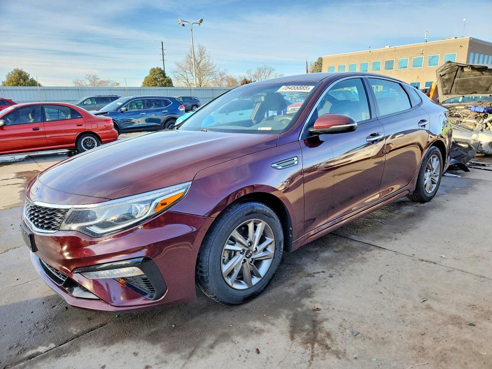 75455885 :رقم المزاد ، 5XXGT4L30KG341547 vin ، 2019 Kia Optima مزاد بيع
