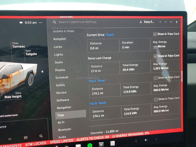 Aukcja sprzedaży 2024 Tesla Cybertruck, vin: 7G2CEHEE2RA032572, numer aukcji: 73998335