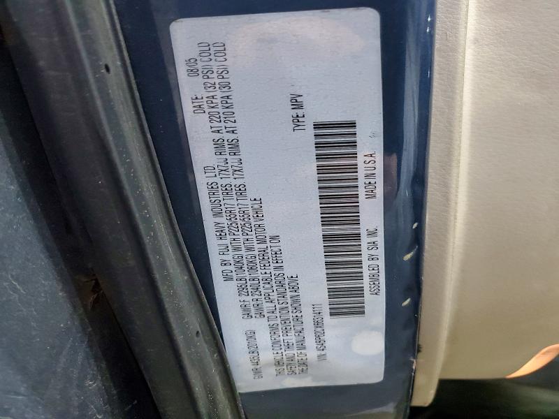2006 Subaru Legacy მანქანა იყიდება აუქციონზე, vin: 4S4BP62CX66314111, აუქციონის ნომერი: 78885355