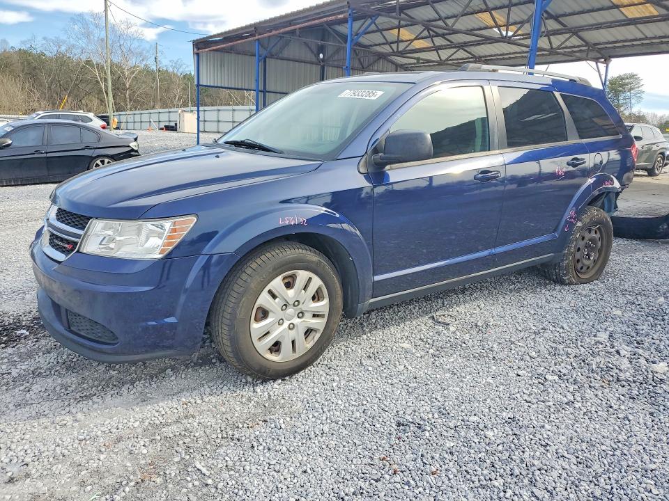2017 Dodge Journey მანქანა იყიდება აუქციონზე, vin: 3C4PDCABXHT598777, აუქციონის ნომერი: 77933285