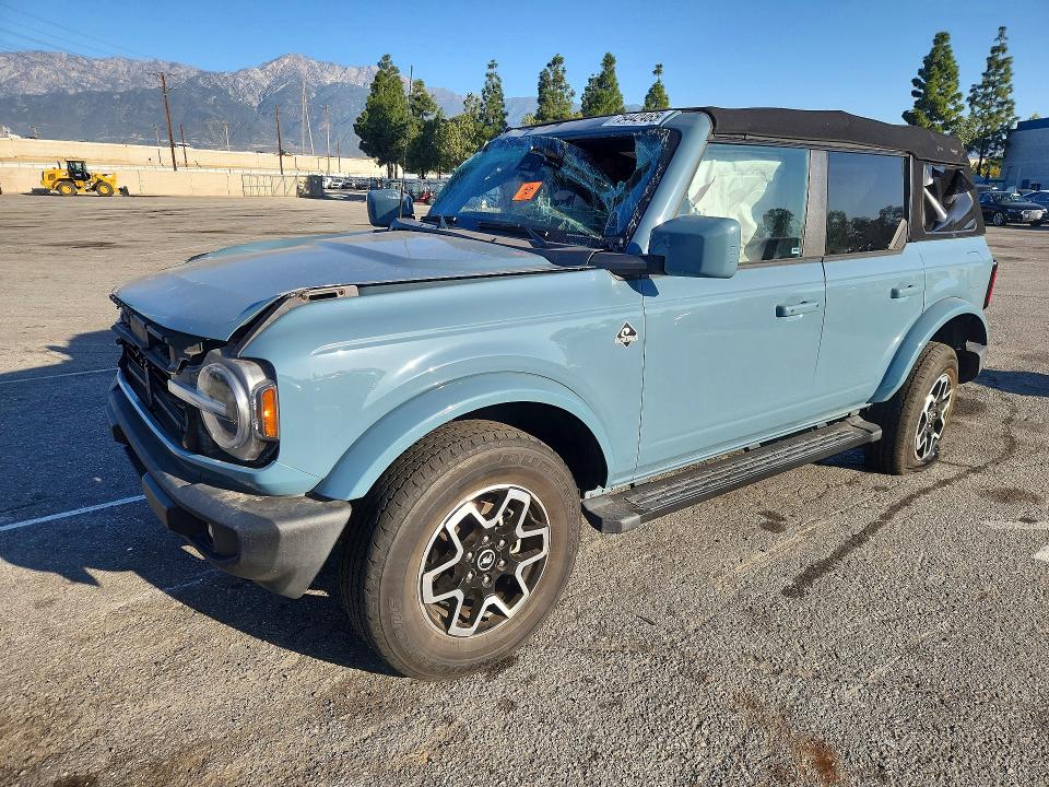 75442465 :رقم المزاد ، 1FMDE5BH5NLA90931 vin ، 2022 Ford Bronco مزاد بيع