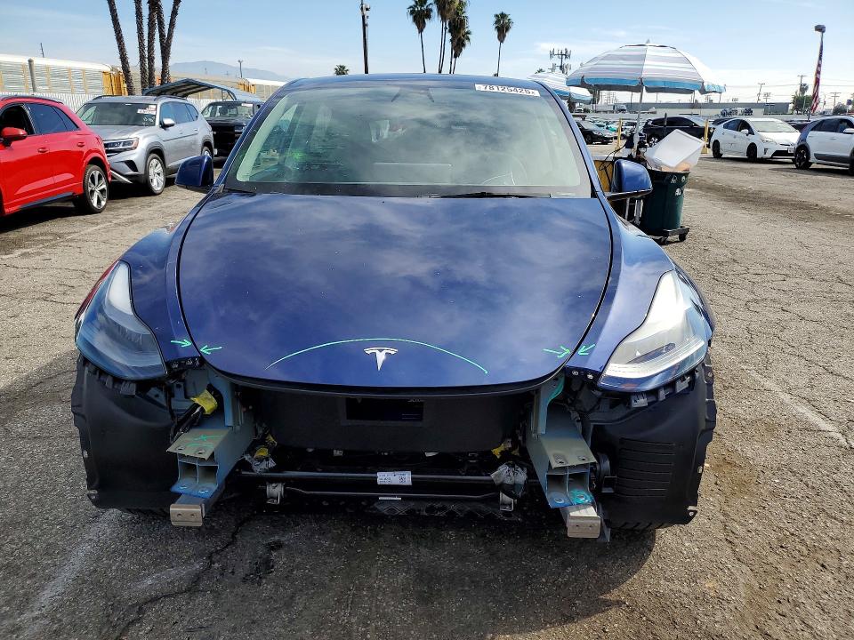 Продаж на аукціоні авто 2022 Tesla Model Y, vin: 7SAYGDEE7NF556683, номер лоту: 78125425