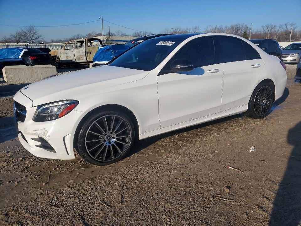 76900675 :رقم المزاد ، WDDWF8EB6LR526463 vin ، 2020 Mercedes-benz C مزاد بيع