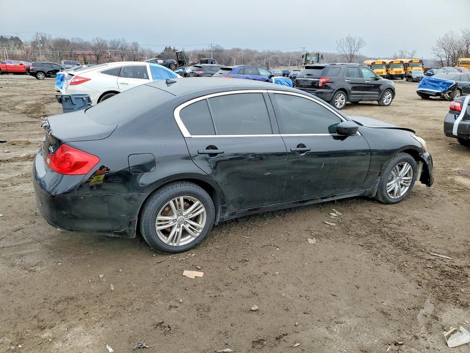 Auction sale of the 2011 Infiniti G25x, vin: JN1DV6AR7BM451301, lot number: 78537915