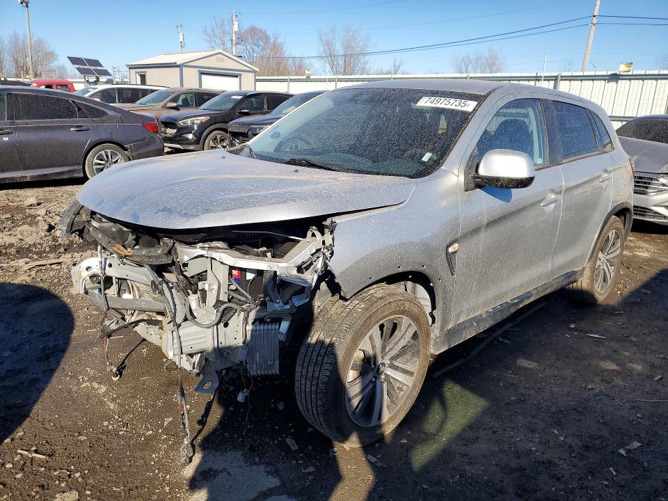 Auction sale of the 2022 Mitsubishi Outlander Sport, vin: JA4APUAU1NU020843, lot number: 74975735