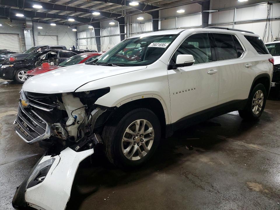 79021695 :رقم المزاد ، 1GNEVGKW7LJ166944 vin ، 2020 Chevrolet Traverse مزاد بيع