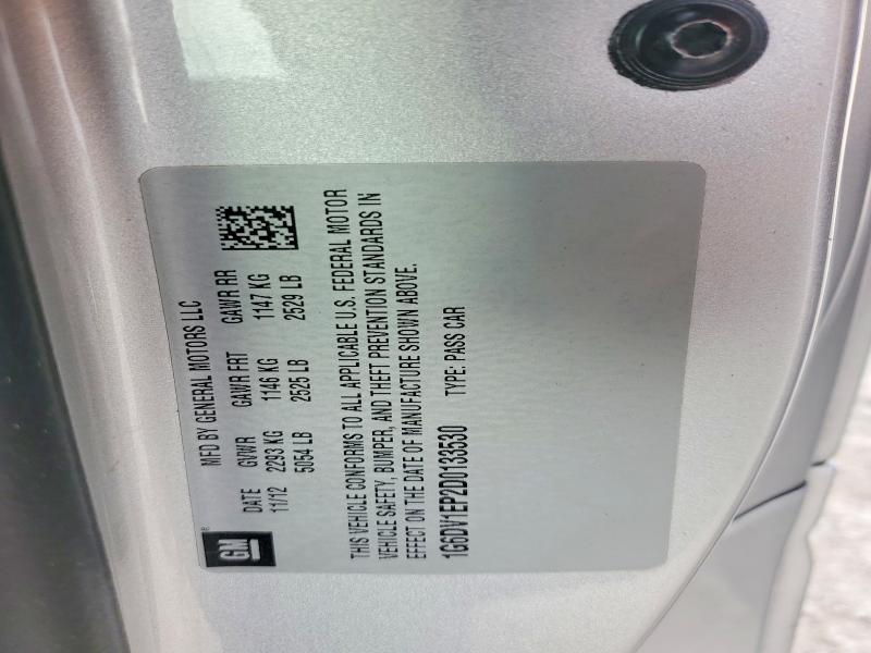 Auction sale of the 2013 Cadillac Cts-v, vin: 1G6DV1EP2D0133530, lot number: 77879055