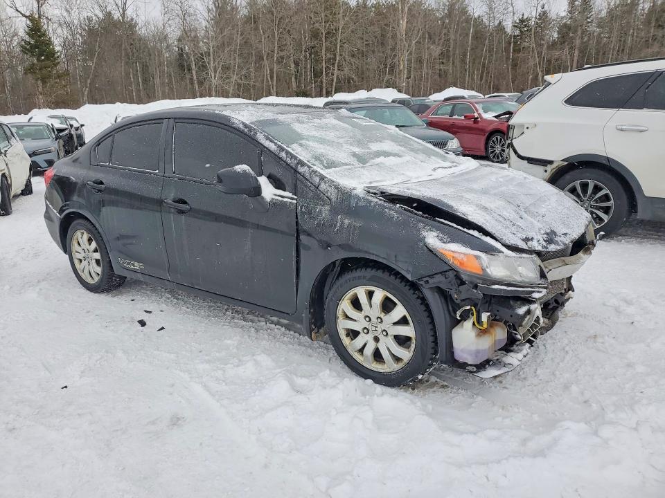 76326265 :رقم المزاد ، 2HGFB2F41CH054547 vin ، 2012 Honda Civic مزاد بيع