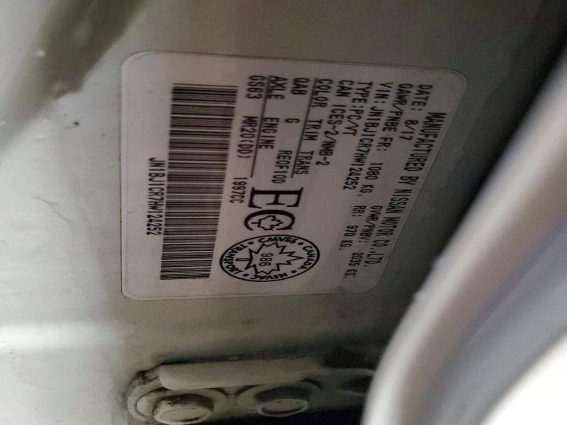 Aukcja sprzedaży 2017 Nissan Qashqai, vin: JN1BJ1CR7HW124252, numer aukcji: 75247235