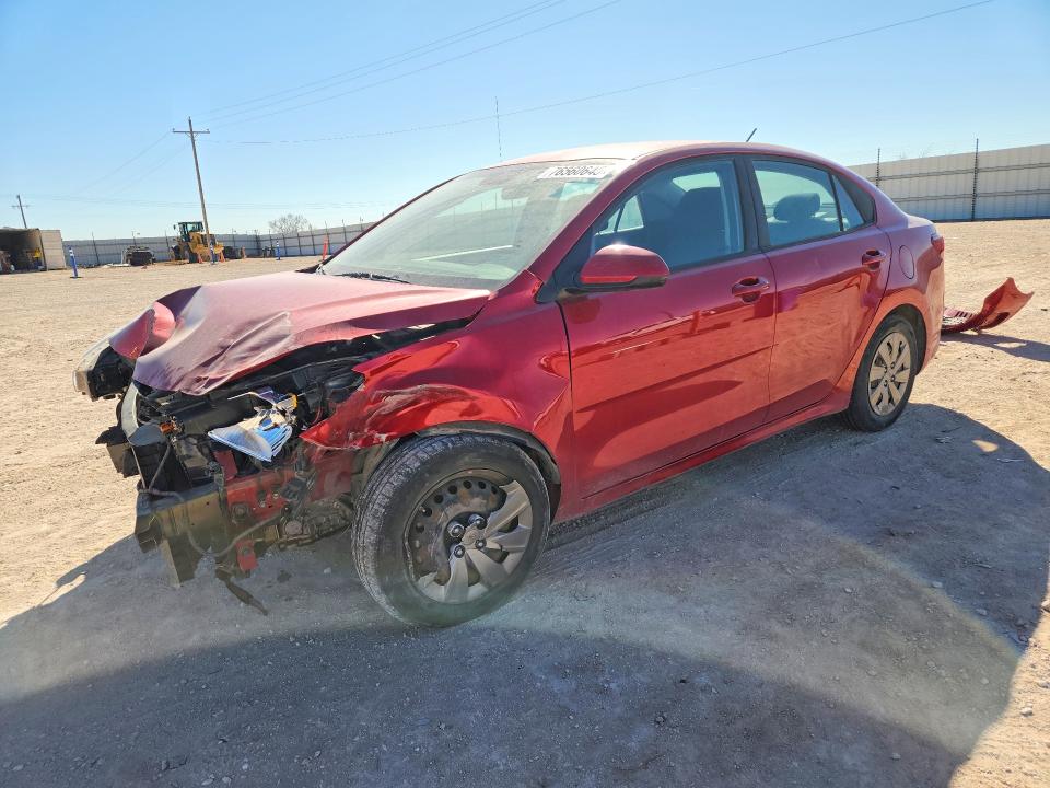 76560645 :رقم المزاد ، 3KPA24AD8LE283248 vin ، 2020 Kia Rio مزاد بيع