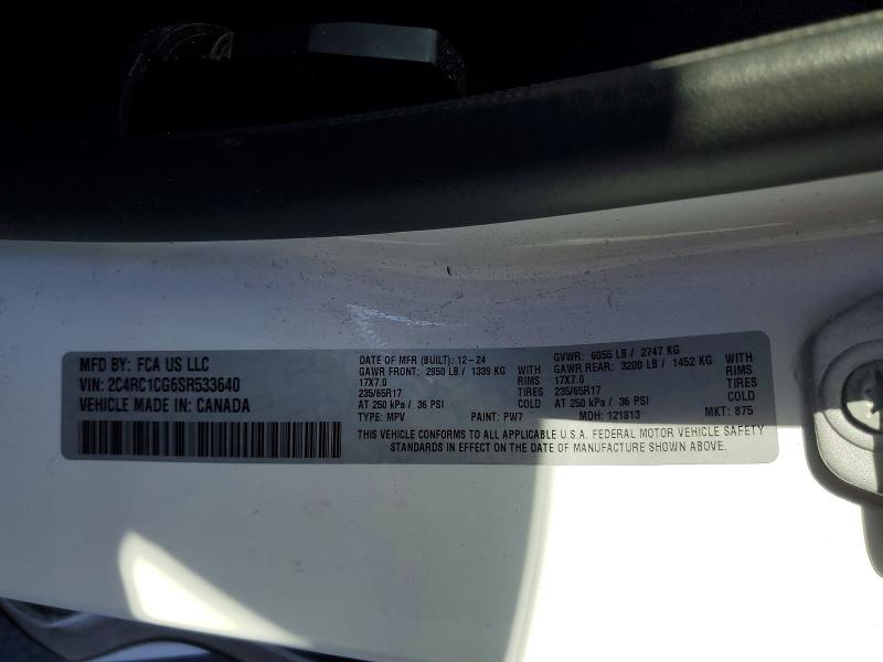 Продажа на аукционе авто 2025 Chrysler Voyager Lx, vin: 2C4RC1CG6SR533640, номер лота: 77124175