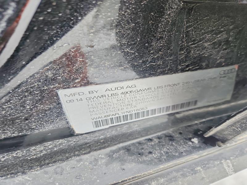 Продажа на аукционе авто 2015 Audi A4, vin: WAUBFAFL1FN016053, номер лота: 75057975