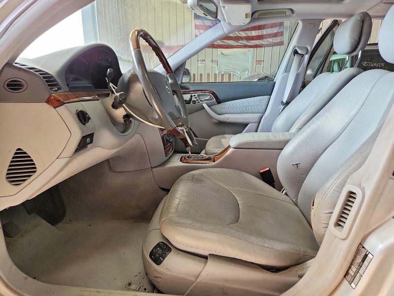 Продажа на аукционе авто 2002 Mercedes-benz S, vin: WDBNG73J22A251466, номер лота: 79424305