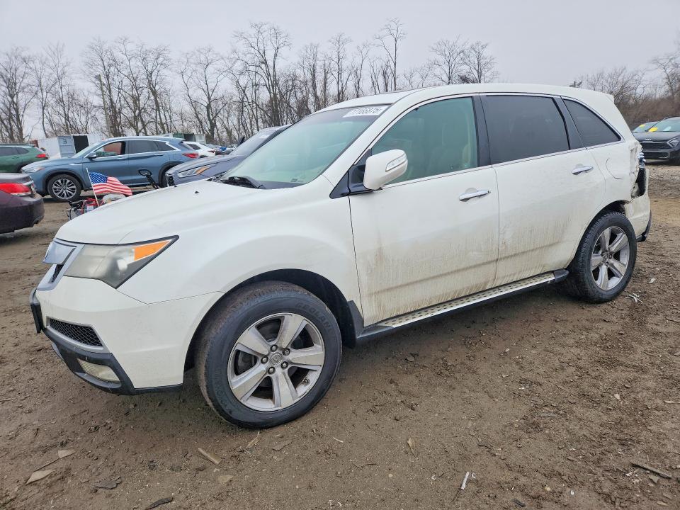 77166875 :رقم المزاد ، 2HNYD2H24BH524558 vin ، 2011 Acura Mdx مزاد بيع