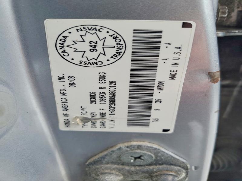 Продаж на аукціоні авто 2009 Honda Accord, vin: 1HGCP26809A800128, номер лоту: 78067725