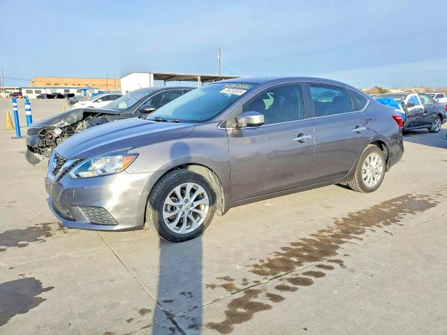 76733555 :رقم المزاد ، 3N1AB7AP9JL624874 vin ، 2018 Niss Sentra Sv مزاد بيع