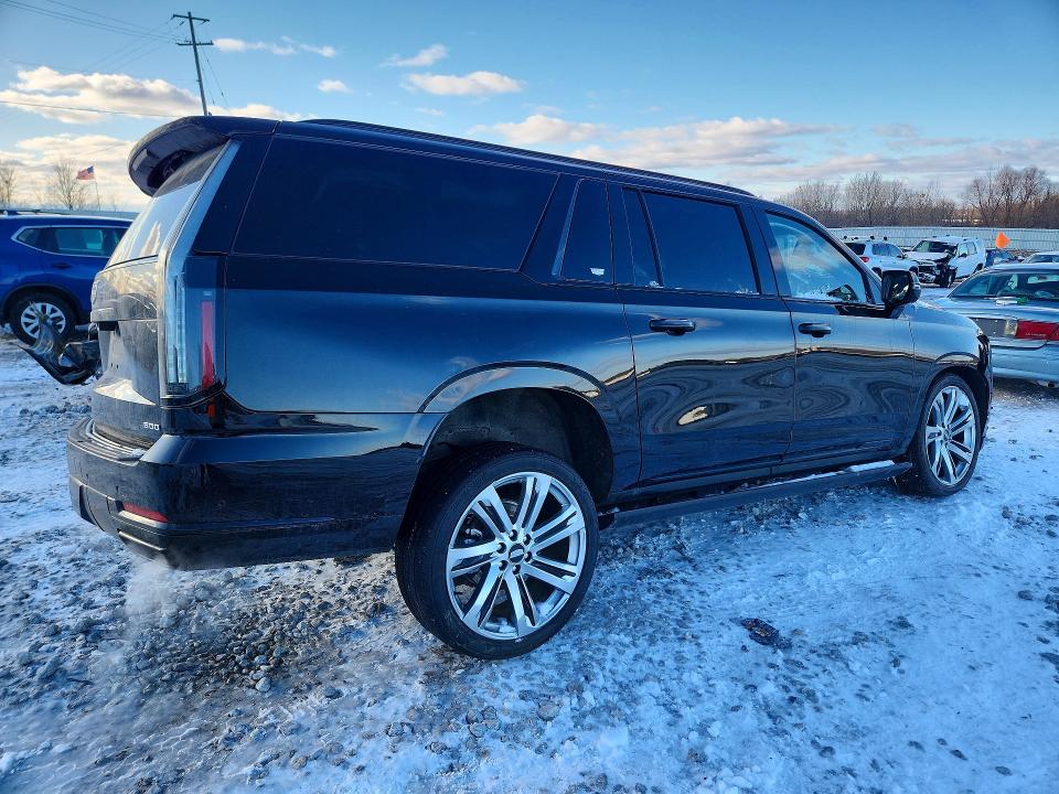 2025 Cadillac Escalade მანქანა იყიდება აუქციონზე, vin: 1GYS9RRL3SR189381, აუქციონის ნომერი: 78584775
