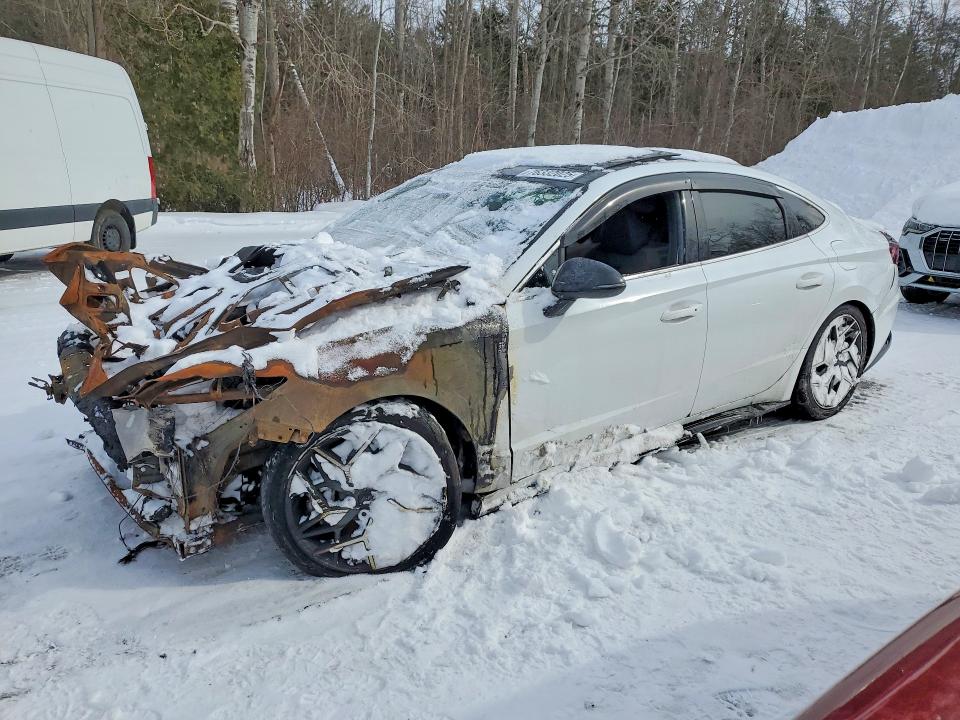 Продажа на аукционе авто 2021 Hyundai Sonata, vin: 5NPEK4JC6MH099593, номер лота: 76332025