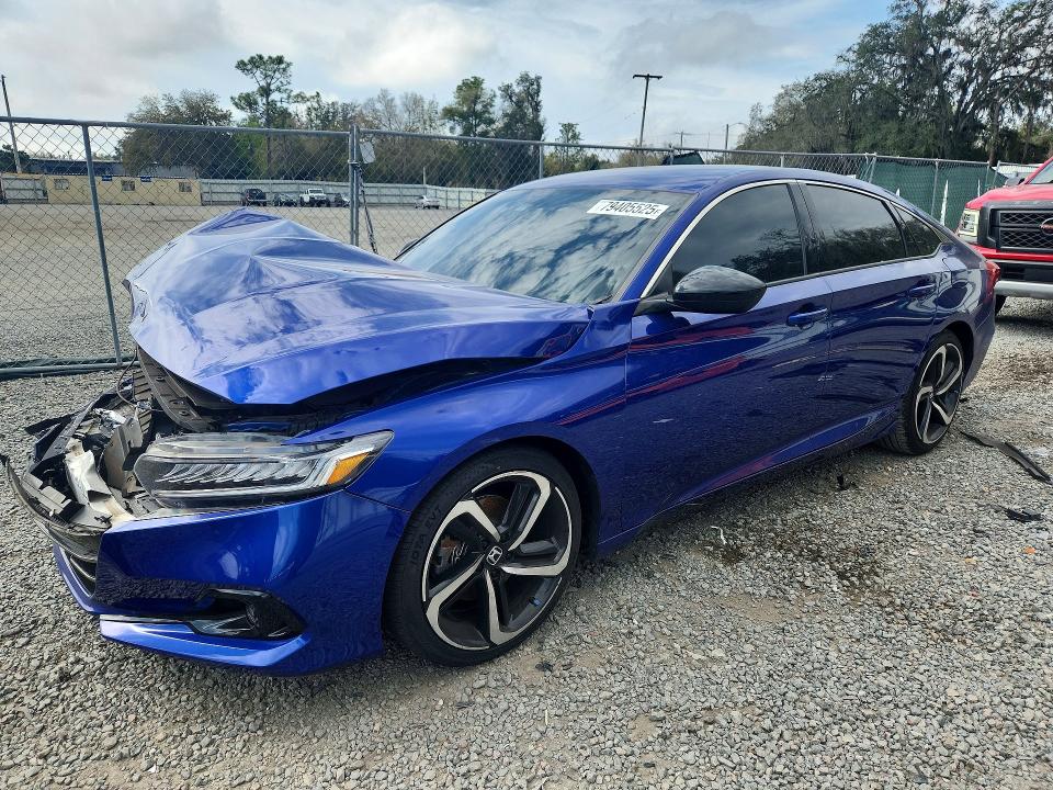 Продажа на аукционе авто 2021 Honda Accord, vin: 1HGCV1F46MA117906, номер лота: 53725286