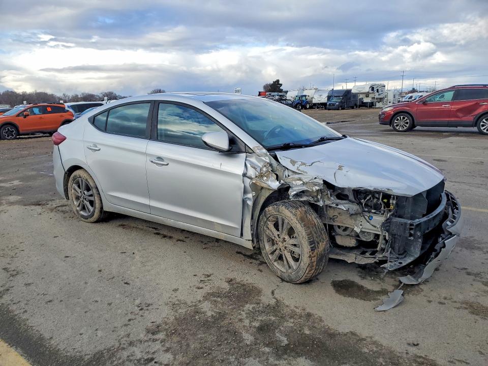 2018 Hyundai Elantra მანქანა იყიდება აუქციონზე, vin: KMHD84LF2JU591715, აუქციონის ნომერი: 78264335