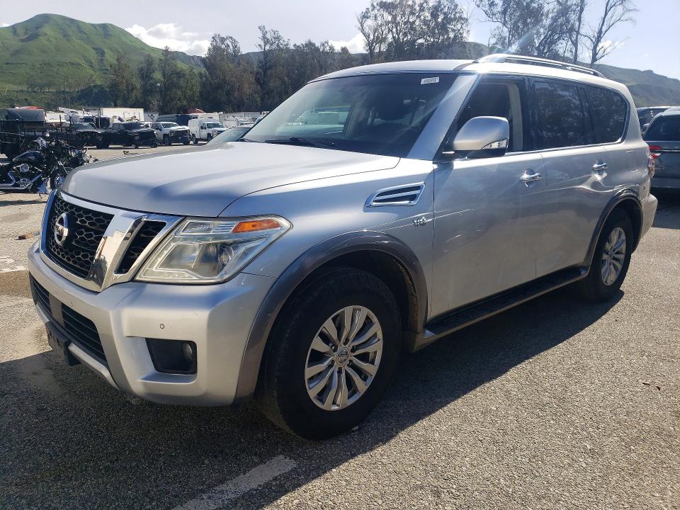 77230165 :رقم المزاد ، JN8AY2NC3H9504629 vin ، 2017 Nissan Armada مزاد بيع