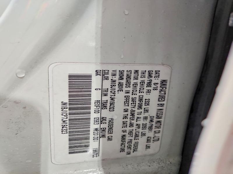 99148385 :رقم المزاد ، JN1BJ1CP7JW194323 vin ، 2018 Nissan Rogue Sport مزاد بيع