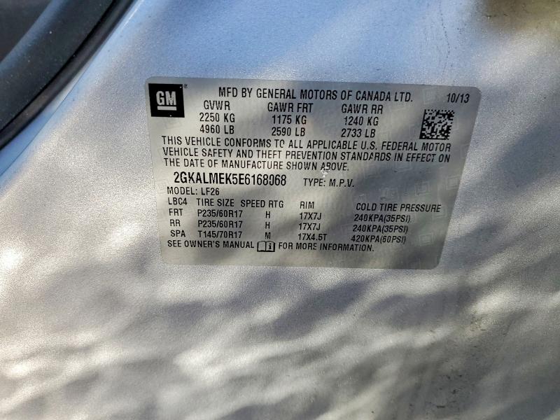 Продаж на аукціоні авто 2014 Gmc Terrain, vin: 2GKALMEK5E6168068, номер лоту: 79401185