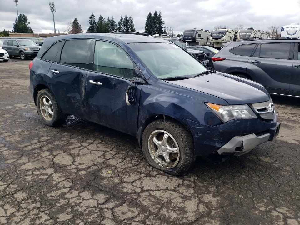 2009 Acura Mdx მანქანა იყიდება აუქციონზე, vin: 2HNYD282X9H522226, აუქციონის ნომერი: 78116125