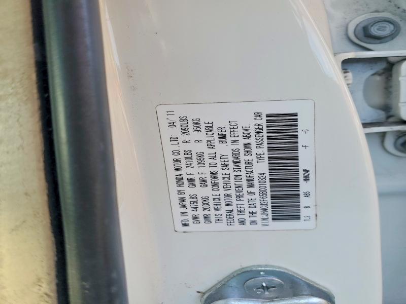 2011 Acura Tsx მანქანა იყიდება აუქციონზე, vin: JH4CU2F65BC010824, აუქციონის ნომერი: 75291735
