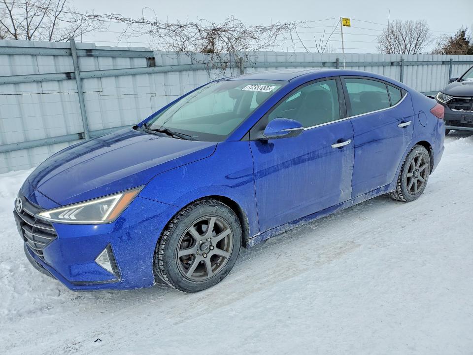 72307005 :رقم المزاد ، KMHD84LF4KU774454 vin ، 2019 Hyundai Elantra مزاد بيع