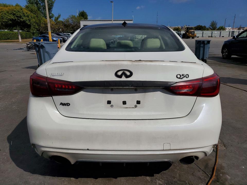 77394385 :رقم المزاد ، JN1EV7AR2JM438822 vin ، 2018 Infiniti Q50 مزاد بيع