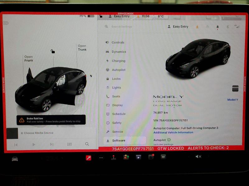 79246035 :رقم المزاد ، 7SAYGDEE0PF757151 vin ، 2023 Tesla Model Y مزاد بيع