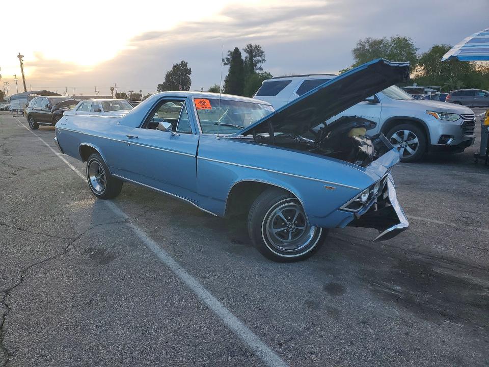 76177165 :رقم المزاد ، 133809Z340463 vin ، 1969 Chevrolet El Camino مزاد بيع
