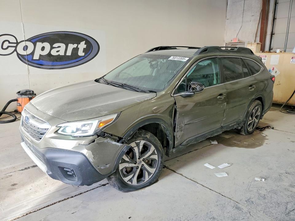 2021 Subaru Outback მანქანა იყიდება აუქციონზე, vin: 4S4BTANC1M3159943, აუქციონის ნომერი: 76813305