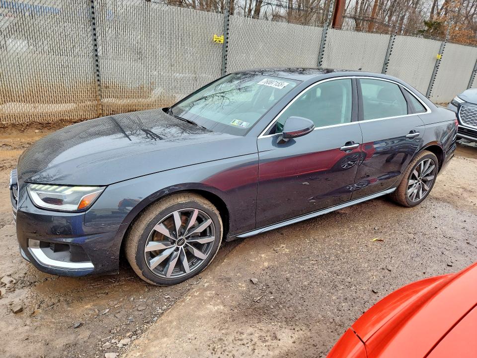 2023 Audi A4 მანქანა იყიდება აუქციონზე, vin: WAUABAF42PN020596, აუქციონის ნომერი: 76897155