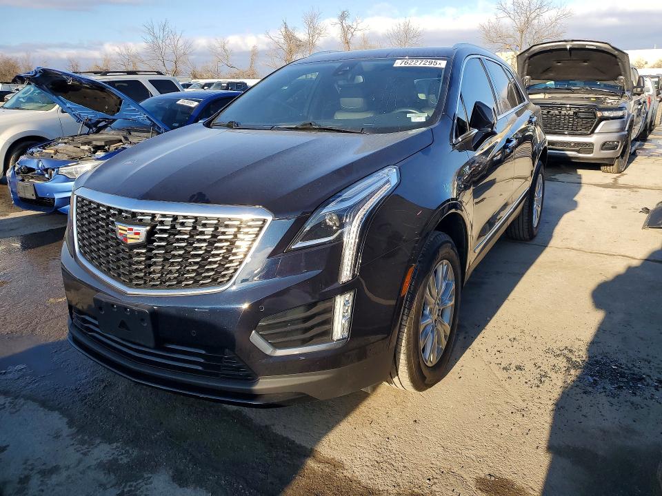 76227295 :رقم المزاد ، 1GYKNAR4XMZ184607 vin ، 2021 Cadillac Xt5 مزاد بيع