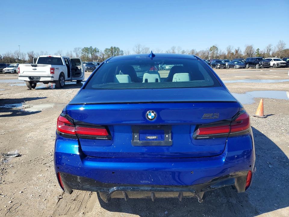 2022 Bmw M5 მანქანა იყიდება აუქციონზე, vin: WBS83CH05NCH70776, აუქციონის ნომერი: 97658925