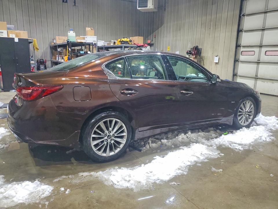 2018 Infiniti Q50 მანქანა იყიდება აუქციონზე, vin: JN1EV7AR6JM443683, აუქციონის ნომერი: 76755935