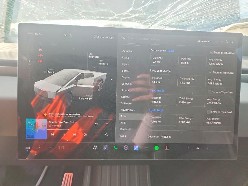 Aukcja sprzedaży 2025 Tesla Cybertruck, vin: 7G2CEHED2SA081123, numer aukcji: 75792055